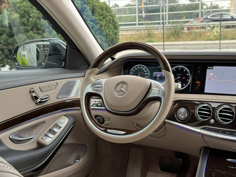 Mercedes S 500 S500 L Maybach 4.7 V8. Salon PL. Jak nowy. Pełna wersja wyposażenia. W222 (2013-2020)