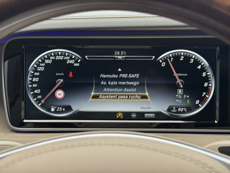 Mercedes S 500 S500 L Maybach 4.7 V8. Salon PL. Jak nowy. Pełna wersja wyposażenia. W222 (2013-2020)