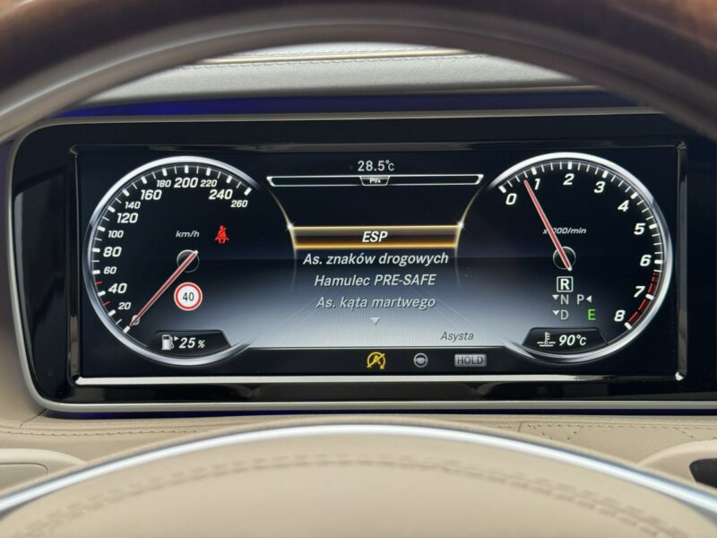 Mercedes S 500 S500 L Maybach 4.7 V8. Salon PL. Jak nowy. Pełna wersja wyposażenia. W222 (2013-2020)