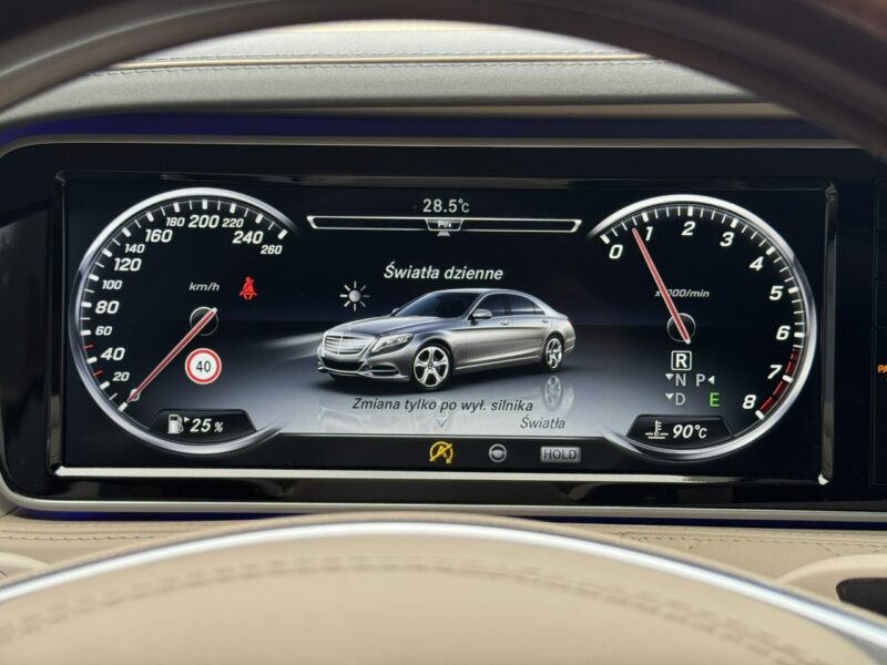 Mercedes S 500 S500 L Maybach 4.7 V8. Salon PL. Jak nowy. Pełna wersja wyposażenia. W222 (2013-2020)