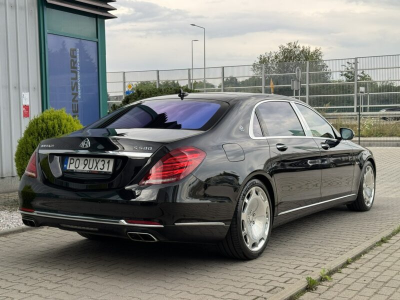 Mercedes S 500 S500 L Maybach 4.7 V8. Salon PL. Jak nowy. Pełna wersja wyposażenia. W222 (2013-2020)