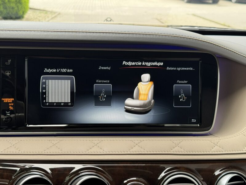 Mercedes S 500 S500 L Maybach 4.7 V8. Salon PL. Jak nowy. Pełna wersja wyposażenia. W222 (2013-2020)