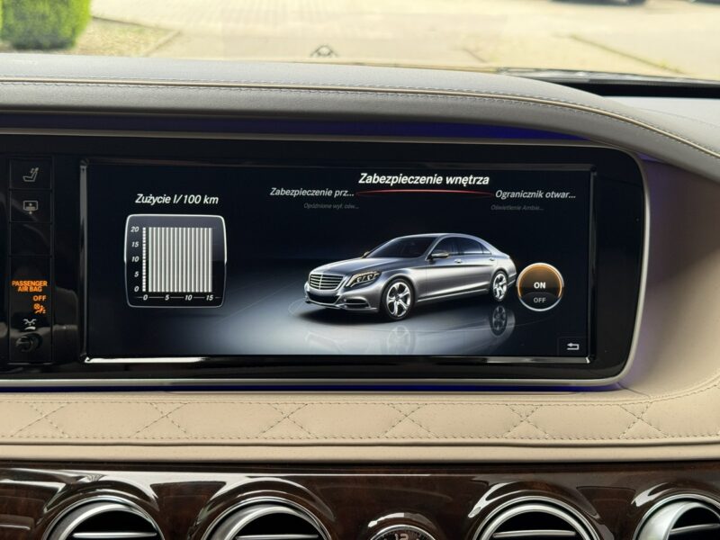 Mercedes S 500 S500 L Maybach 4.7 V8. Salon PL. Jak nowy. Pełna wersja wyposażenia. W222 (2013-2020)