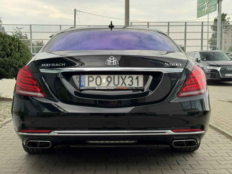 Mercedes S 500 S500 L Maybach 4.7 V8. Salon PL. Jak nowy. Pełna wersja wyposażenia. W222 (2013-2020)