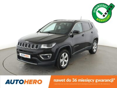 Jeep Compass 4x4 automat skóra navi kamera i czujniki parkowania II (2016-)