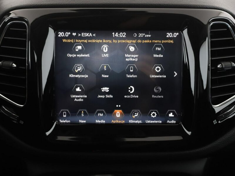 Jeep Compass 4x4 automat skóra navi kamera i czujniki parkowania II (2016-)