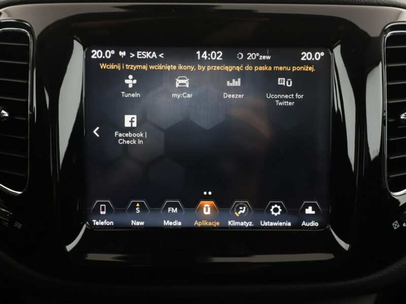 Jeep Compass 4x4 automat skóra navi kamera i czujniki parkowania II (2016-)