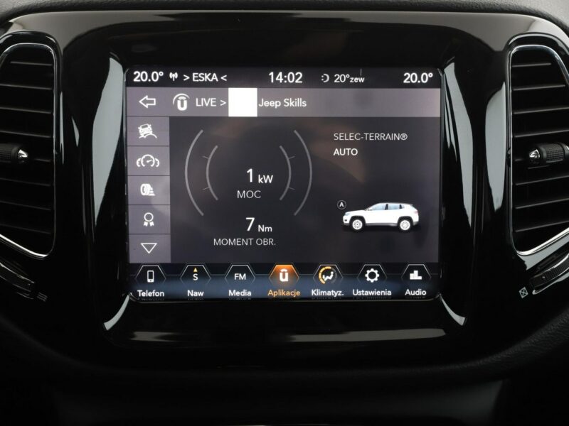 Jeep Compass 4x4 automat skóra navi kamera i czujniki parkowania II (2016-)