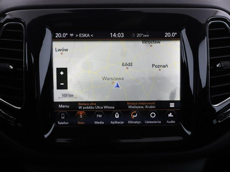Jeep Compass 4x4 automat skóra navi kamera i czujniki parkowania II (2016-)