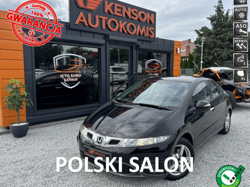 Honda Civic Polski Salon, 1-właściciel, Garażowany, Serwis ASO, Klimatyzacja VIII (2006-2011)