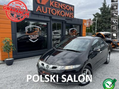 Honda Civic Polski Salon, 1-właściciel, Garażowany, Serwis ASO, Klimatyzacja VIII (2006-2011)
