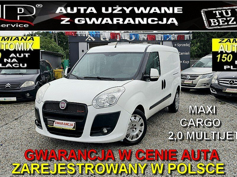 Fiat Doblo 2,0Multijet 136 KM,HAK, Cargo MAXI * Gwarancja / Zamiana! Automi-x.pl II (2009-)