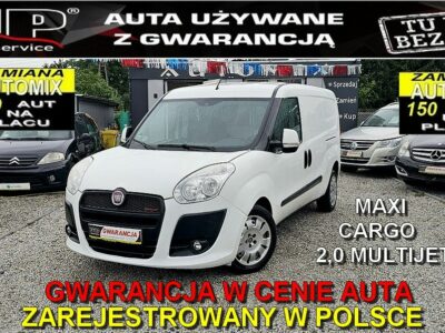 Fiat Doblo 2,0Multijet 136 KM,HAK, Cargo MAXI * Gwarancja / Zamiana! Automi-x.pl II (2009-)
