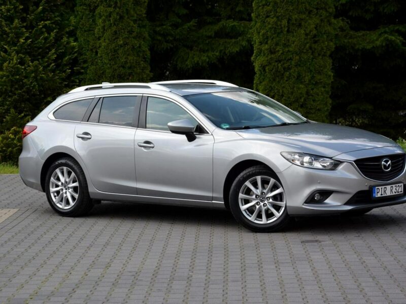 Mazda 6 104 tys przebieg SkyActive Duża Navi 2xParktronic RVM ALU17 Nowe opon III (2012-)