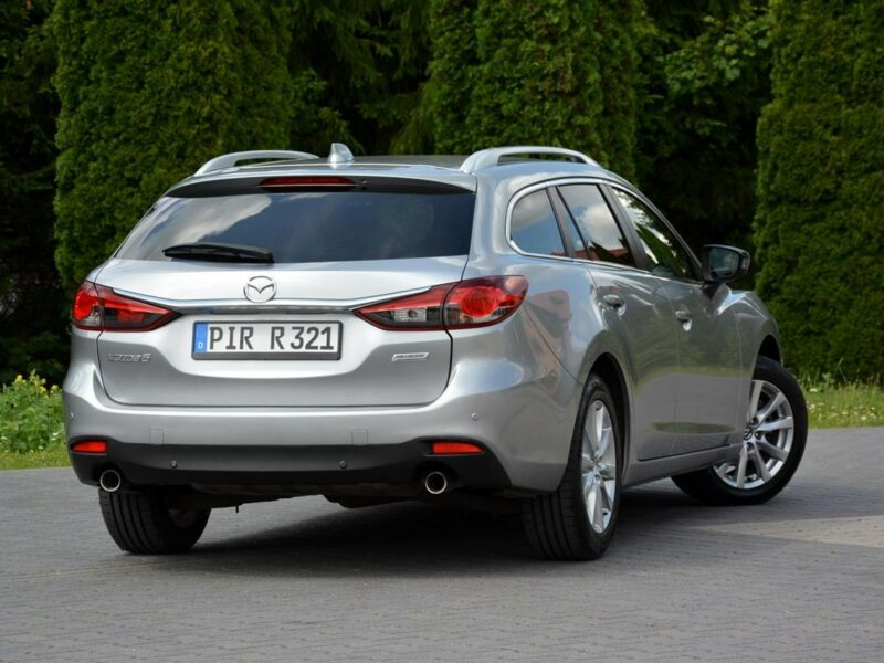 Mazda 6 104 tys przebieg SkyActive Duża Navi 2xParktronic RVM ALU17 Nowe opon III (2012-)