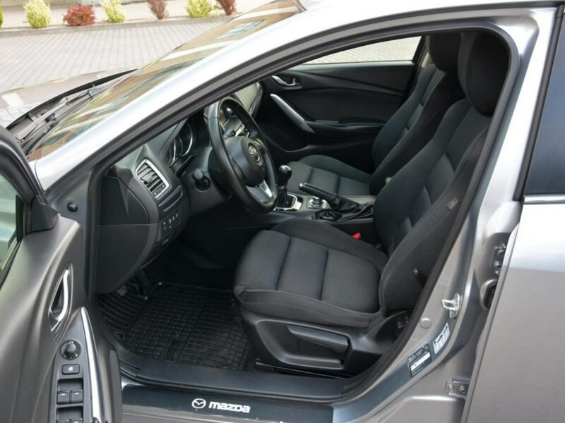 Mazda 6 104 tys przebieg SkyActive Duża Navi 2xParktronic RVM ALU17 Nowe opon III (2012-)