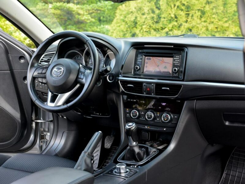 Mazda 6 104 tys przebieg SkyActive Duża Navi 2xParktronic RVM ALU17 Nowe opon III (2012-)
