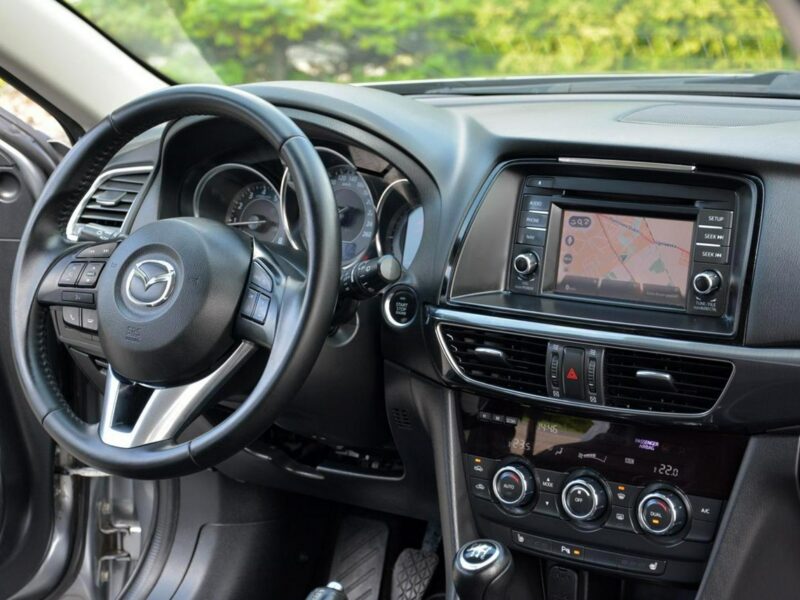 Mazda 6 104 tys przebieg SkyActive Duża Navi 2xParktronic RVM ALU17 Nowe opon III (2012-)