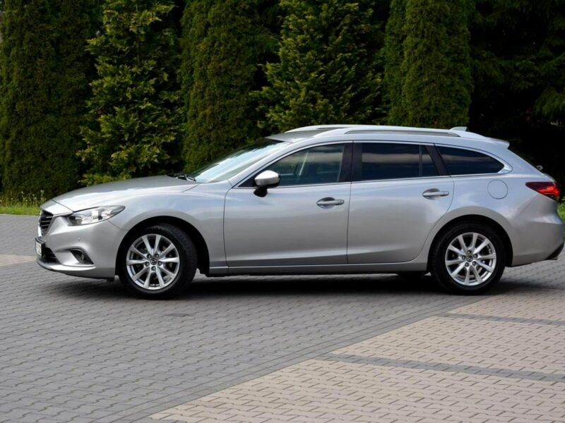 Mazda 6 104 tys przebieg SkyActive Duża Navi 2xParktronic RVM ALU17 Nowe opon III (2012-)