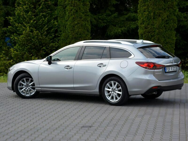 Mazda 6 104 tys przebieg SkyActive Duża Navi 2xParktronic RVM ALU17 Nowe opon III (2012-)