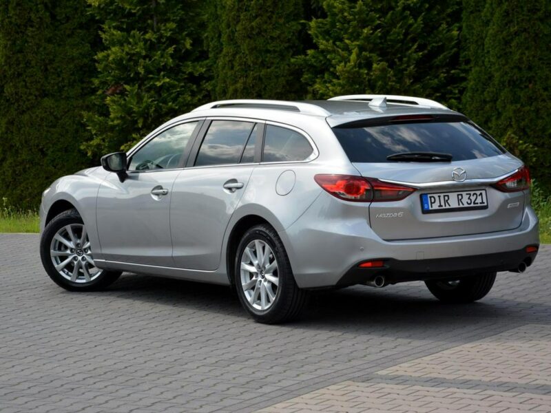 Mazda 6 104 tys przebieg SkyActive Duża Navi 2xParktronic RVM ALU17 Nowe opon III (2012-)