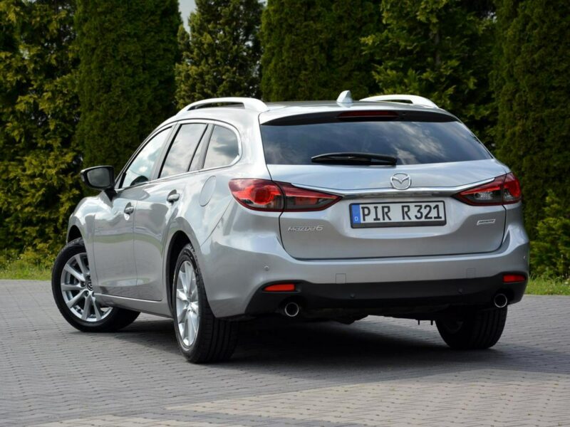 Mazda 6 104 tys przebieg SkyActive Duża Navi 2xParktronic RVM ALU17 Nowe opon III (2012-)