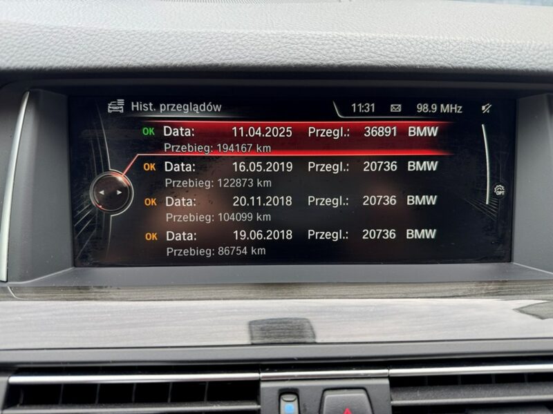 BMW 518 PROMOCJA - Pisemna Gwarancja 12 miesięcy F10 (2009-2017)