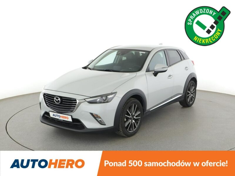 Mazda CX-3 skóra navi klima auto kamera i czujniki parkowania