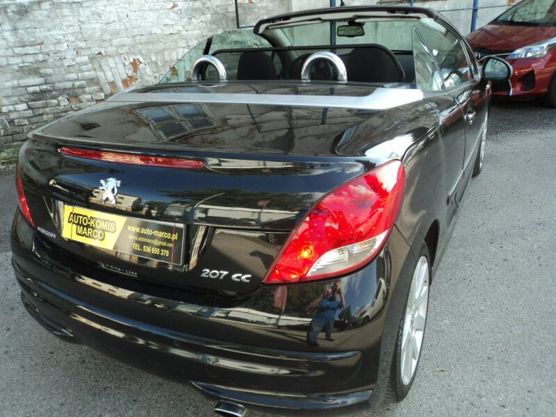 Peugeot 207 sprzedam ładnego peugeota z 2010r cabri 1.6 hdi