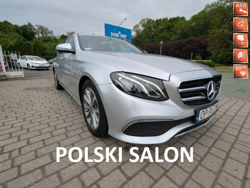 Mercedes E 220 Bezwypadkowy/serwisowanyASO/SALON PL/I właściciel/oświetlenie Ambiente W214 (2023-)
