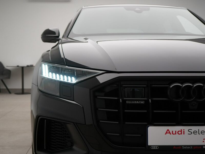 Audi Q8 60 TFSIe 462 KM Quattro Sline Virtual Kamera 360 ACC Head-Up Hak