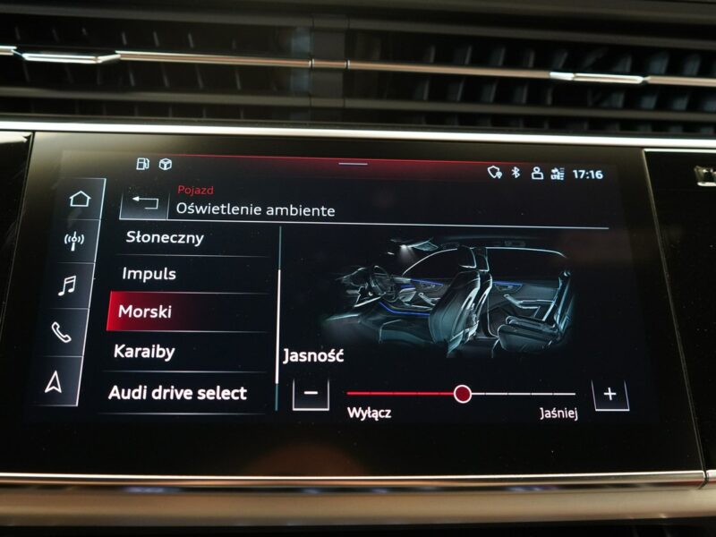 Audi Q8 60 TFSIe 462 KM Quattro Sline Virtual Kamera 360 ACC Head-Up Hak