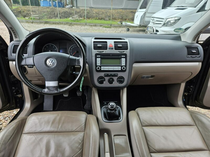 Volkswagen Golf Opłacony Zdrowy Zadbany Serwisowany Klima Skóra Alu 1WŁ Po Serwisie V (2003-2008)