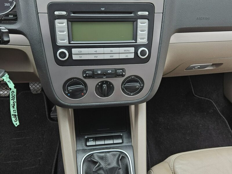 Volkswagen Golf Opłacony Zdrowy Zadbany Serwisowany Klima Skóra Alu 1WŁ Po Serwisie V (2003-2008)