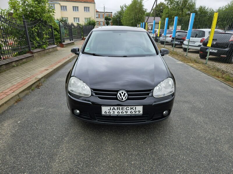 Volkswagen Golf Opłacony Zdrowy Zadbany Serwisowany Klima Skóra Alu 1WŁ Po Serwisie V (2003-2008)