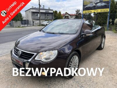 Volkswagen Eos 2.0TURBO 200KM Skóry Alu Xenon NAvi Climatronic Stan BDB Bezwypadkowy