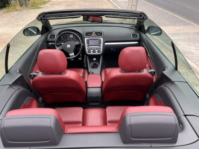 Volkswagen Eos 2.0TURBO 200KM Skóry Alu Xenon NAvi Climatronic Stan BDB Bezwypadkowy