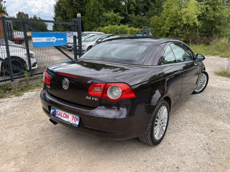 Volkswagen Eos 2.0TURBO 200KM Skóry Alu Xenon NAvi Climatronic Stan BDB Bezwypadkowy