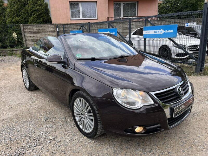 Volkswagen Eos 2.0TURBO 200KM Skóry Alu Xenon NAvi Climatronic Stan BDB Bezwypadkowy