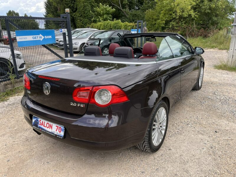 Volkswagen Eos 2.0TURBO 200KM Skóry Alu Xenon NAvi Climatronic Stan BDB Bezwypadkowy