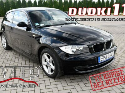BMW 116 1,6benz DUDKI11 Klimatyzacja.Alu.Tempomat.kredyt.OKAZJA E87 (2004-2013)