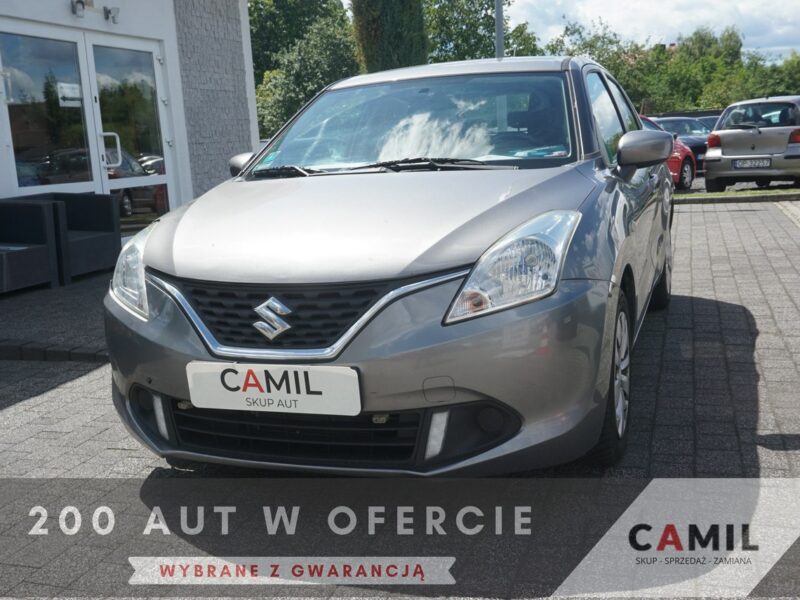 Suzuki Baleno auto z polskiego salonu z pełną dokumentacją serwisową, gwarancja,