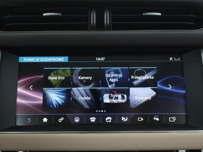 Jaguar XF automat jasne skóry bi-xenon navi grzane fotele szyberdach X260 (2015-)