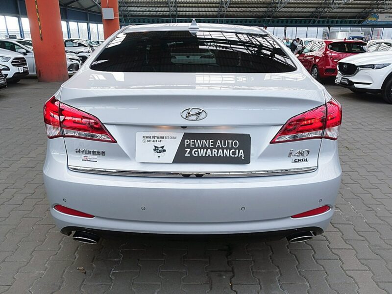 Hyundai i40 3Lata GWARANCJA I-wł Kraj Bezwypadkowy 141KM Automat+NAVI+Kamera FV23%