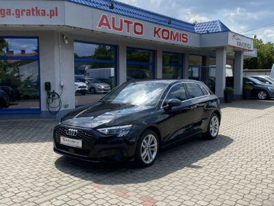 Audi A3 2.0 150 Automat, Wirtualne zegary, Aktywny tempomat 8Y