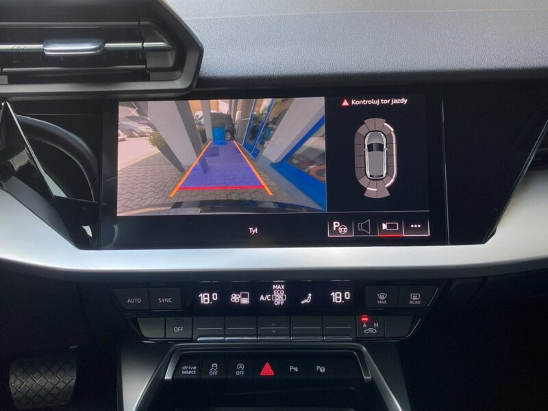 Audi A3 2.0 150 Automat, Wirtualne zegary, Aktywny tempomat 8Y