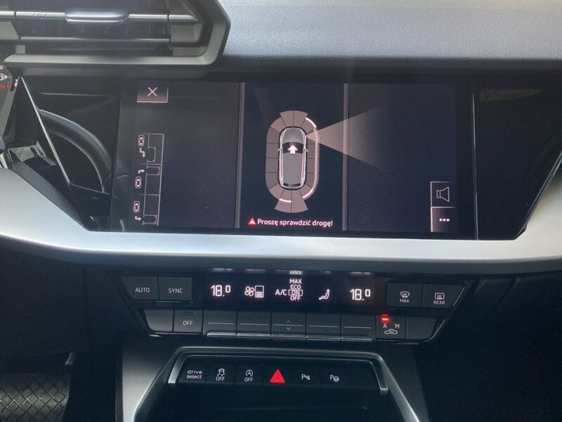 Audi A3 2.0 150 Automat, Wirtualne zegary, Aktywny tempomat 8Y