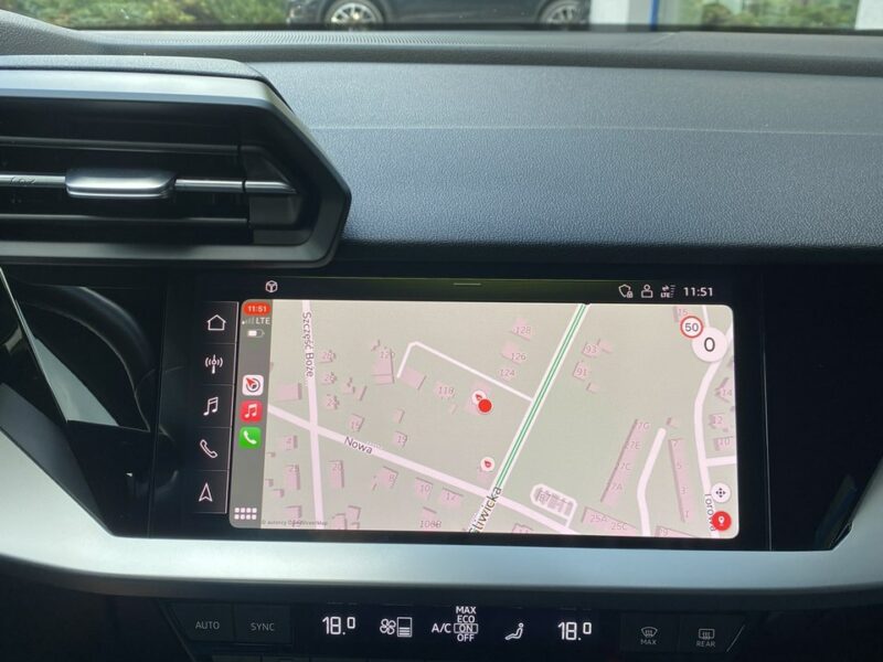 Audi A3 2.0 150 Automat, Wirtualne zegary, Aktywny tempomat 8Y