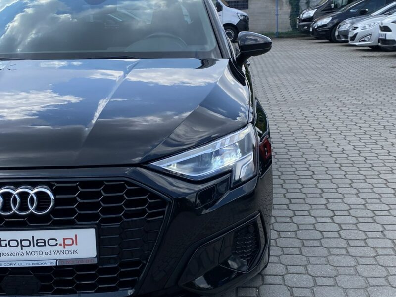 Audi A3 2.0 150 Automat, Wirtualne zegary, Aktywny tempomat 8Y