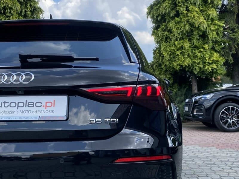 Audi A3 2.0 150 Automat, Wirtualne zegary, Aktywny tempomat 8Y